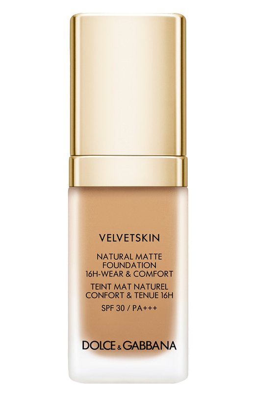 фото Матирующее тональное средство-флюид velvetskin, оттенок cinnamon 355 (30ml) dolce & gabbana