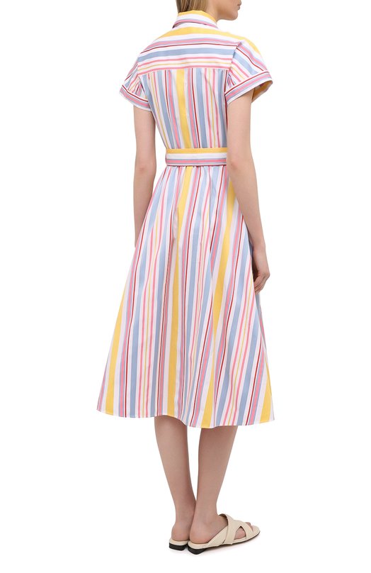 фото Хлопковое платье loro piana