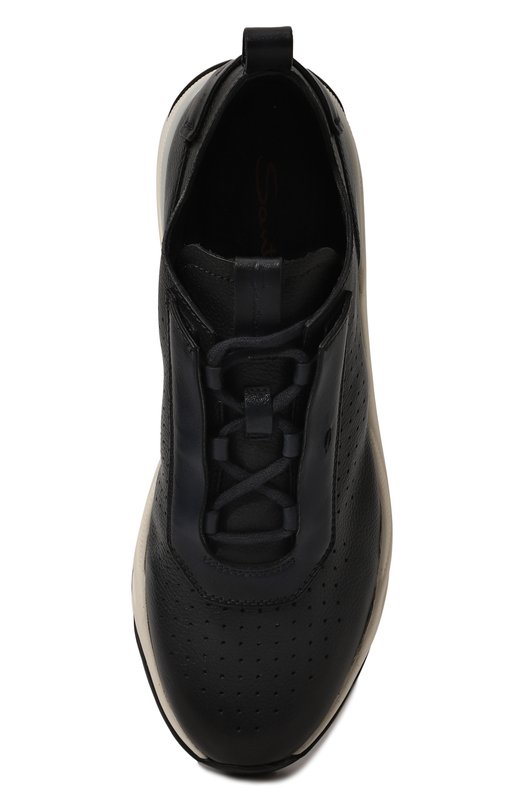 фото Кожаные кроссовки santoni