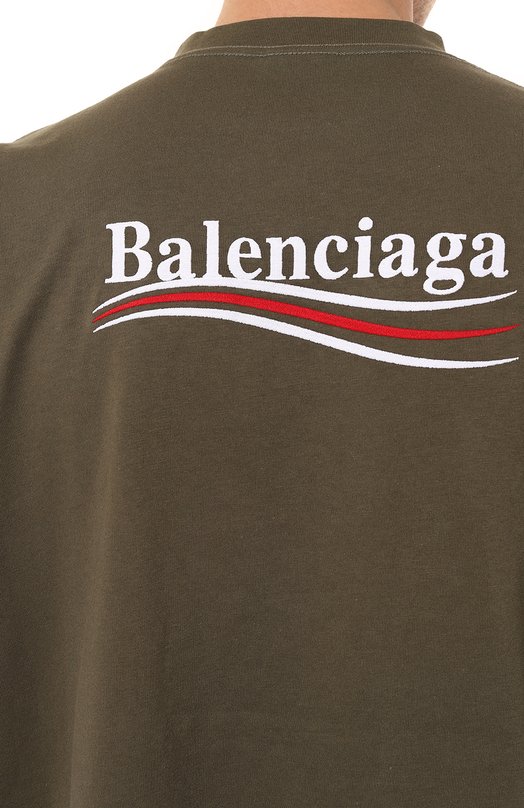 фото Хлопковая футболка balenciaga