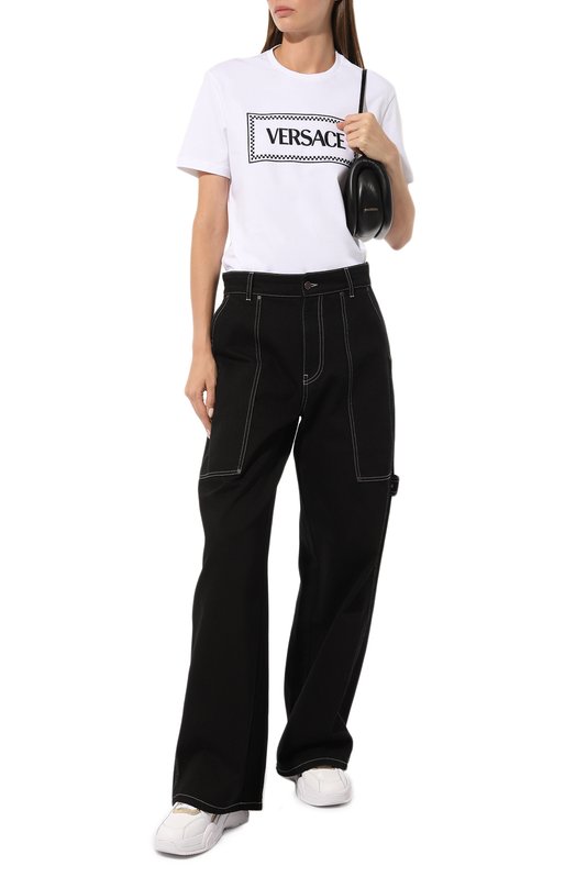 фото Хлопковая футболка versace