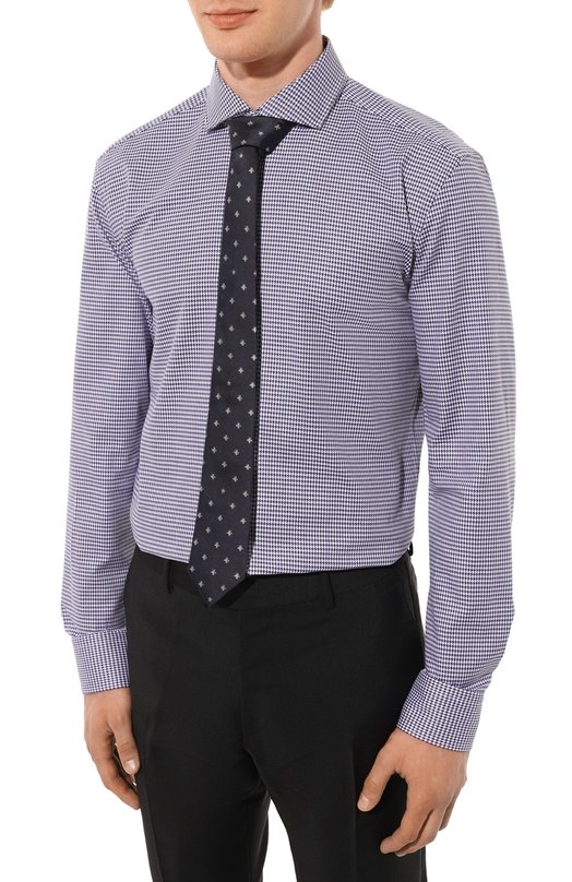 фото Хлопковая рубашка boss