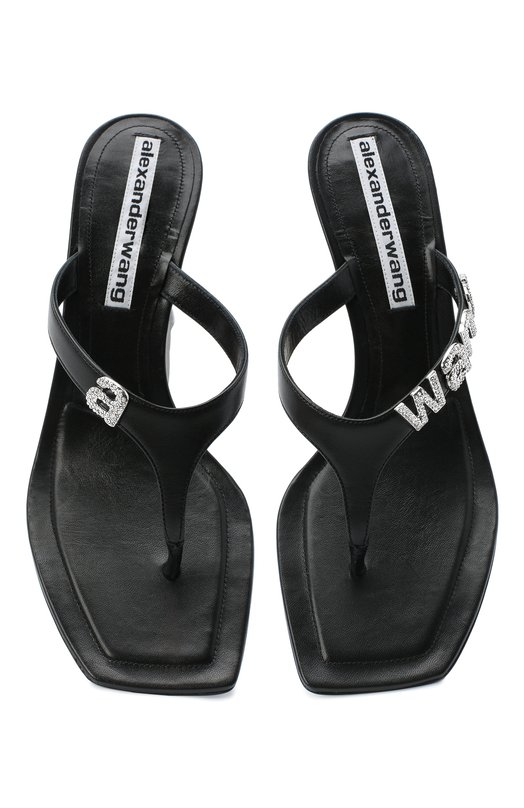 фото Кожаные мюли alexander wang