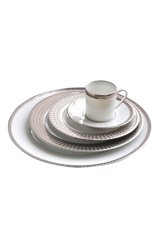 фото Тарелка для хлеба и масла athena platine bernardaud