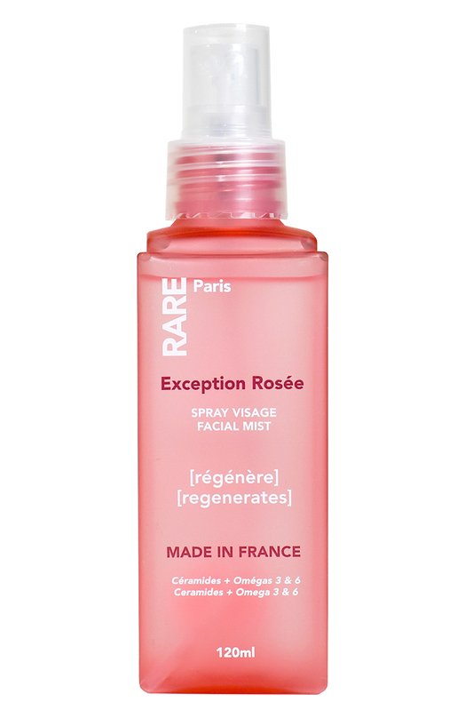 фото Восстанавливающий тоник-мист для лица exception rosée (120ml) rare paris