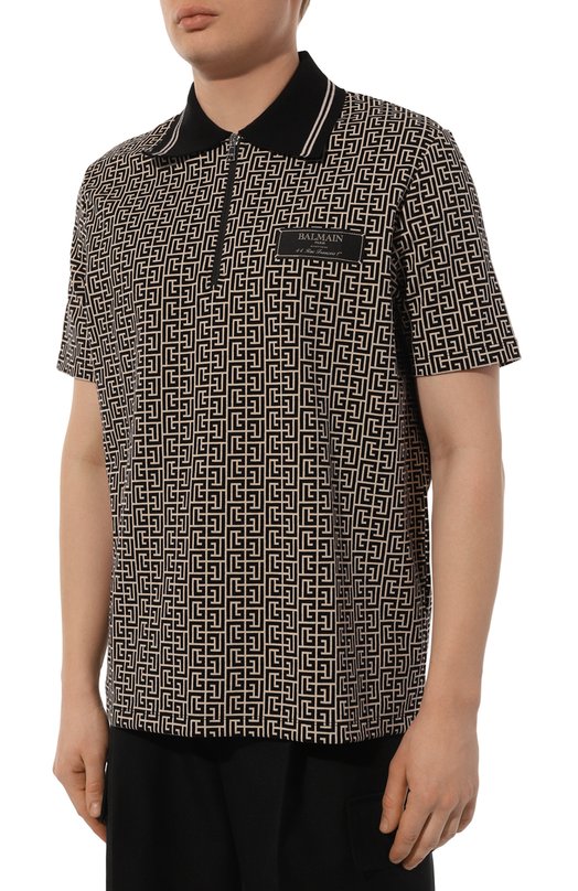 фото Хлопковое поло balmain