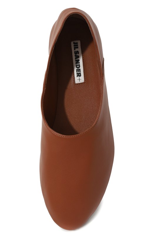 фото Кожаные балетки jil sander