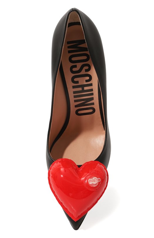 фото Кожаные туфли moschino