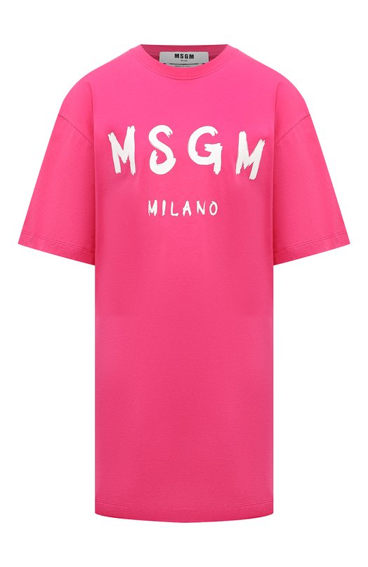 фото Хлопковое платье msgm