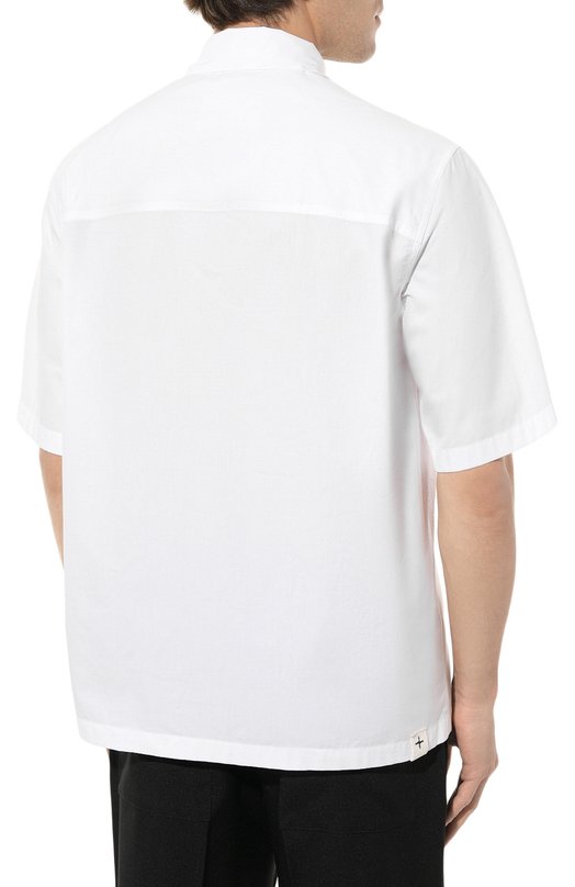 фото Хлопковая рубашка jil sander