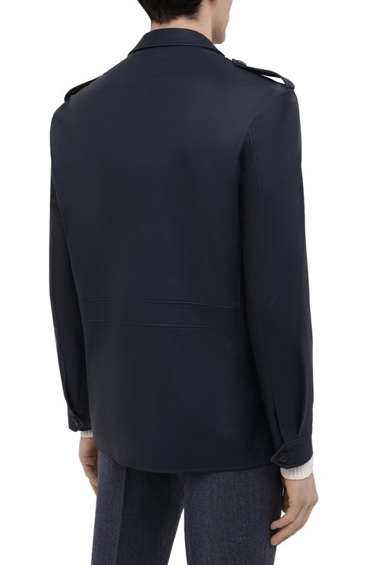 фото Кожаная куртка andrea campagna