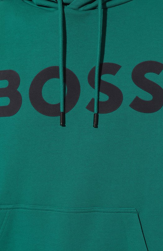 фото Хлопковое худи boss orange