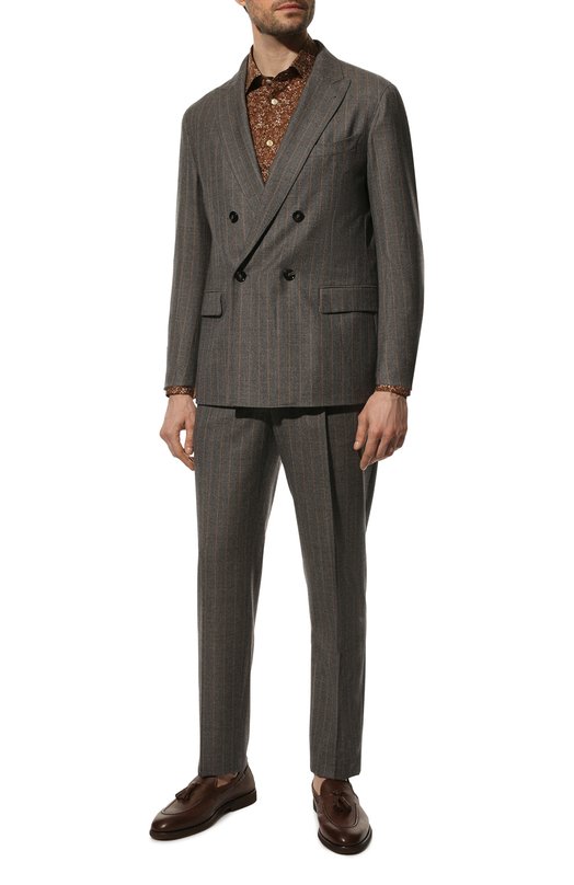 фото Хлопковая рубашка kiton