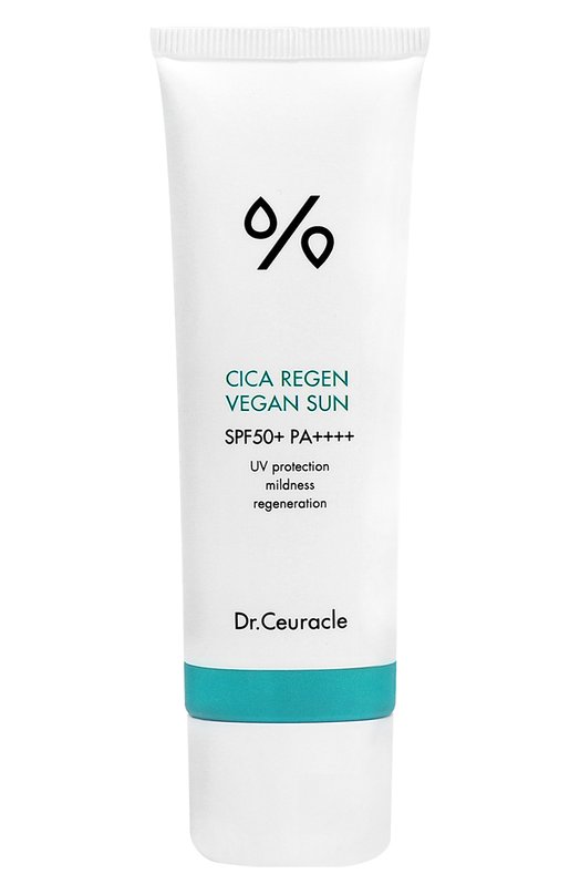 фото Солнцезащитный веганский гель с центеллой cica vegan sun (50ml) dr.ceuracle