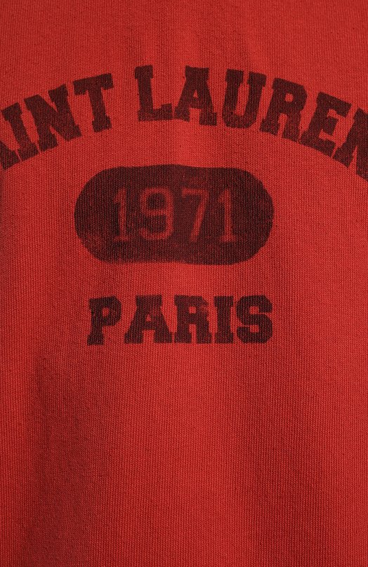 фото Хлопковое худи saint laurent