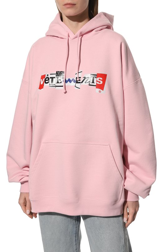 фото Хлопковое худи vetements