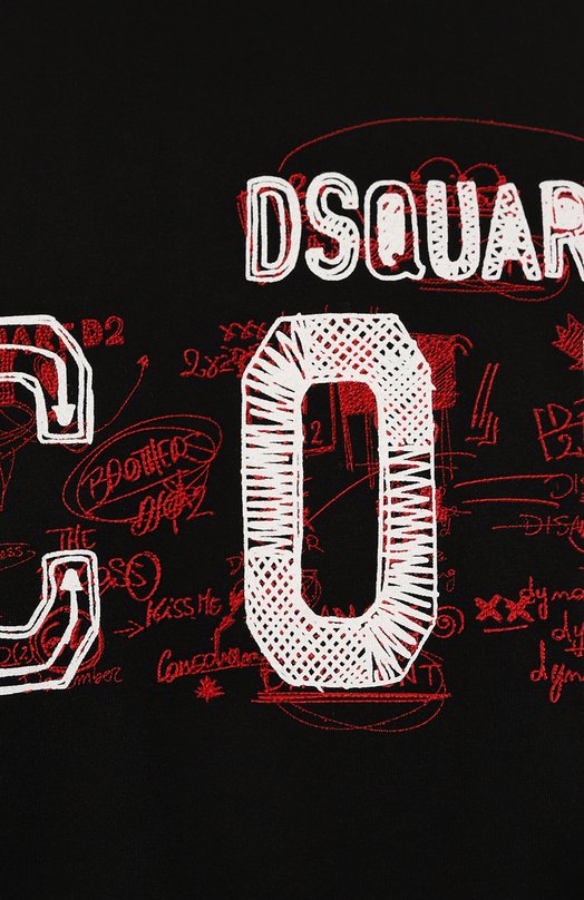 фото Хлопковая футболка icon dsquared2