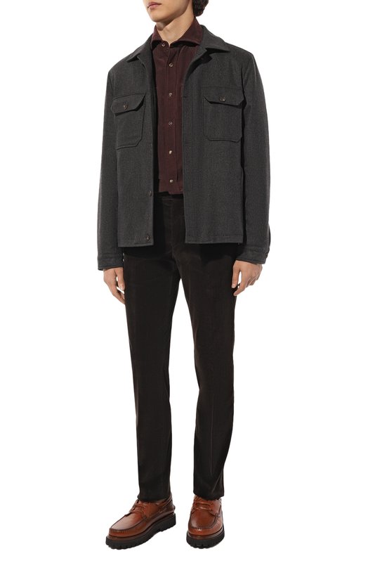 фото Хлопковые брюки corneliani