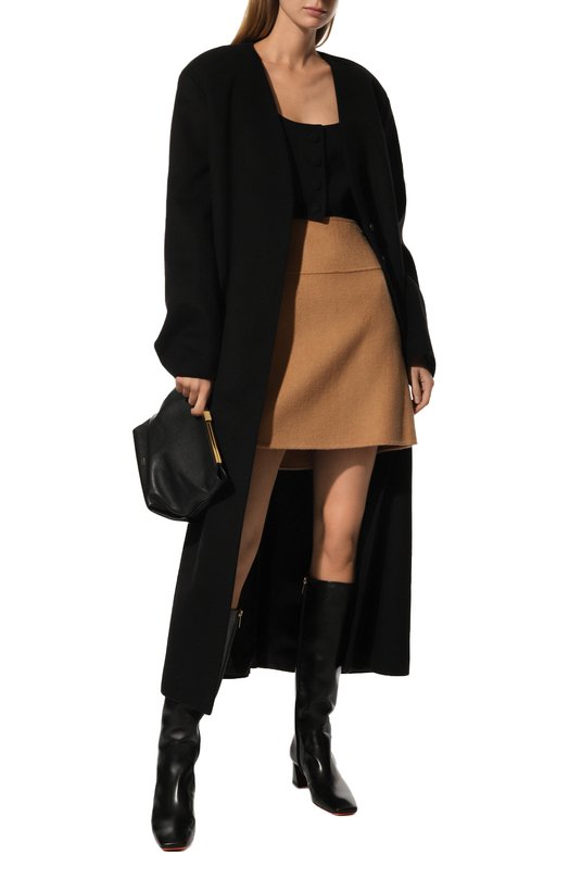 фото Кожаные сапоги santoni