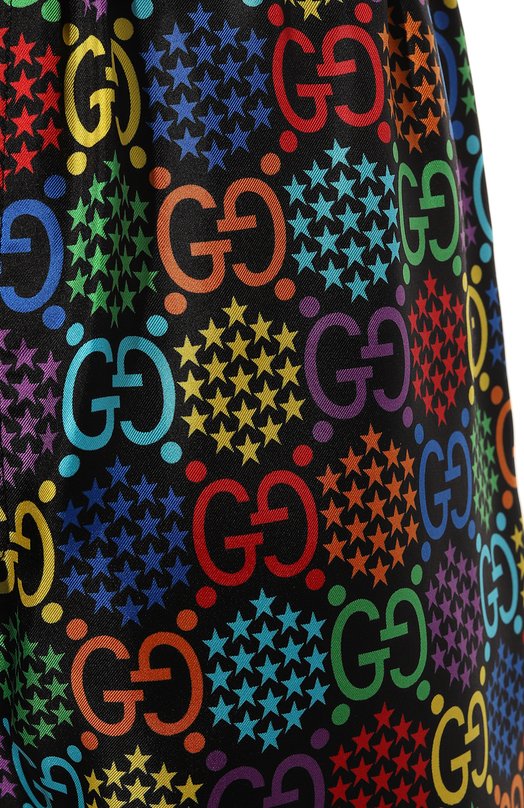 фото Шелковые шорты gg psychedelic gucci