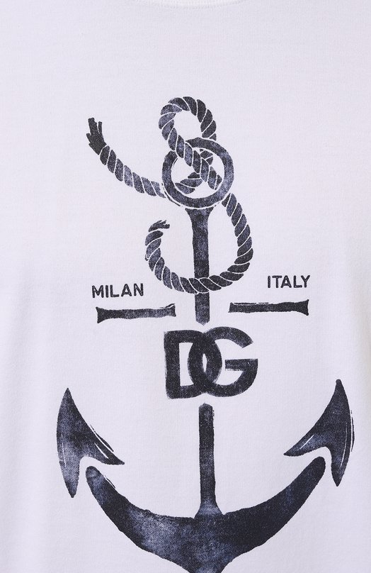 фото Хлопковая футболка dolce & gabbana