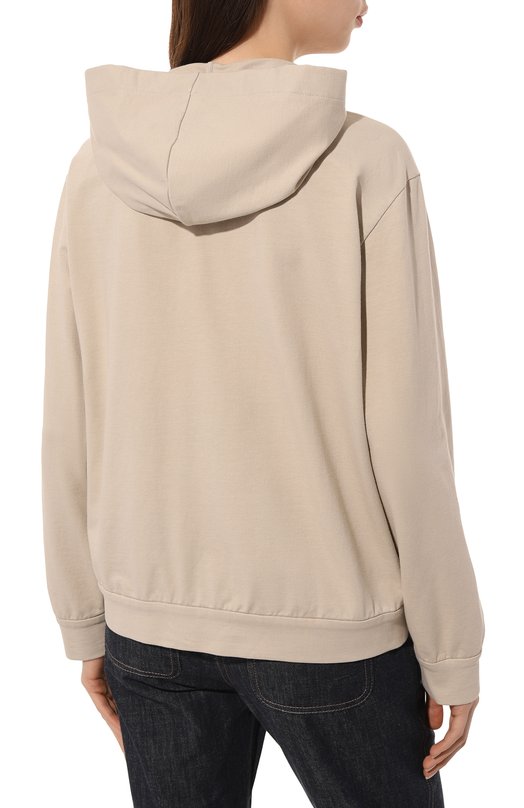 фото Хлопковая толстовка brunello cucinelli