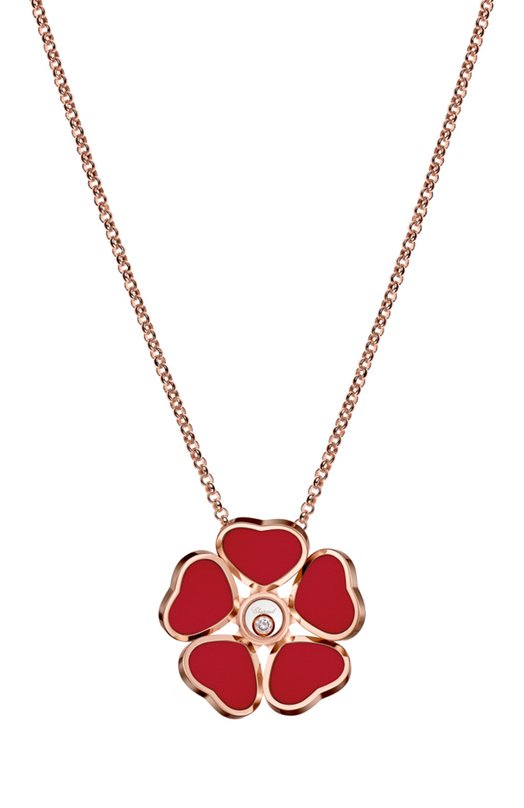 фото Кулон happy hearts flowers chopard