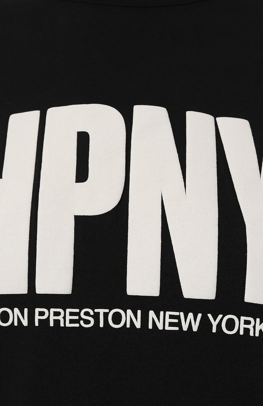 фото Хлопковая футболка heron preston