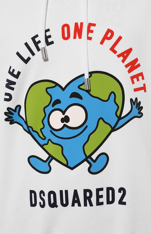 фото Хлопковое худи dsquared2