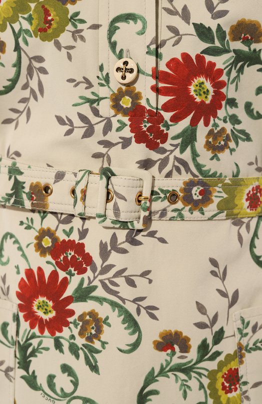 фото Хлопковое платье gucci