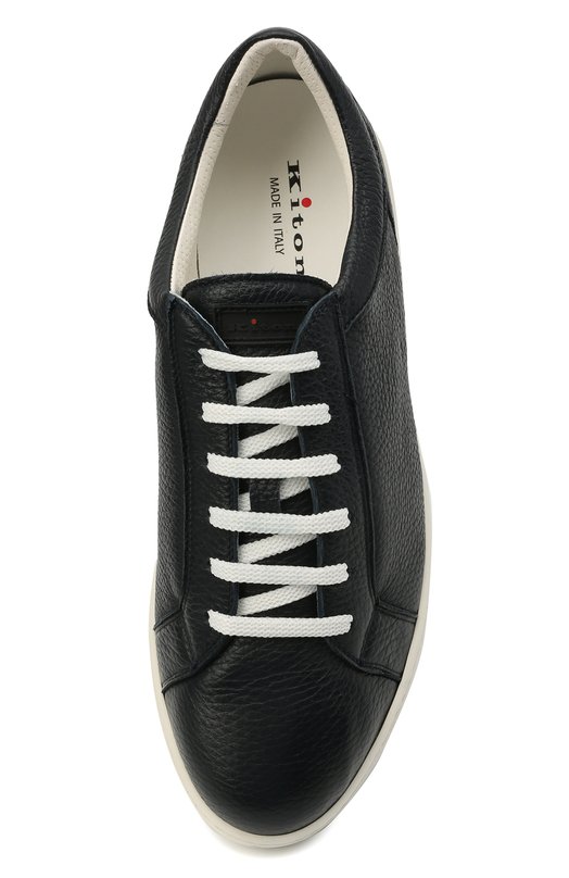 фото Кожаные кеды kiton