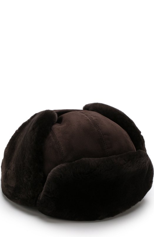 фото Меховая шапка-ушанка zilli