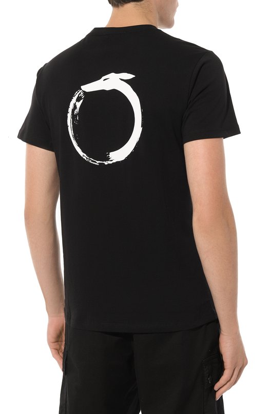 фото Хлопковая футболка trussardi