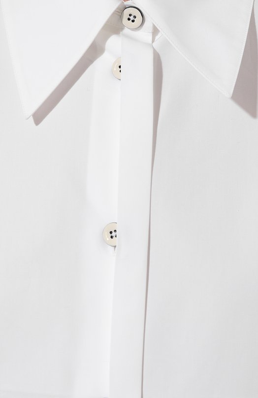 фото Хлопковая рубашка jil sander