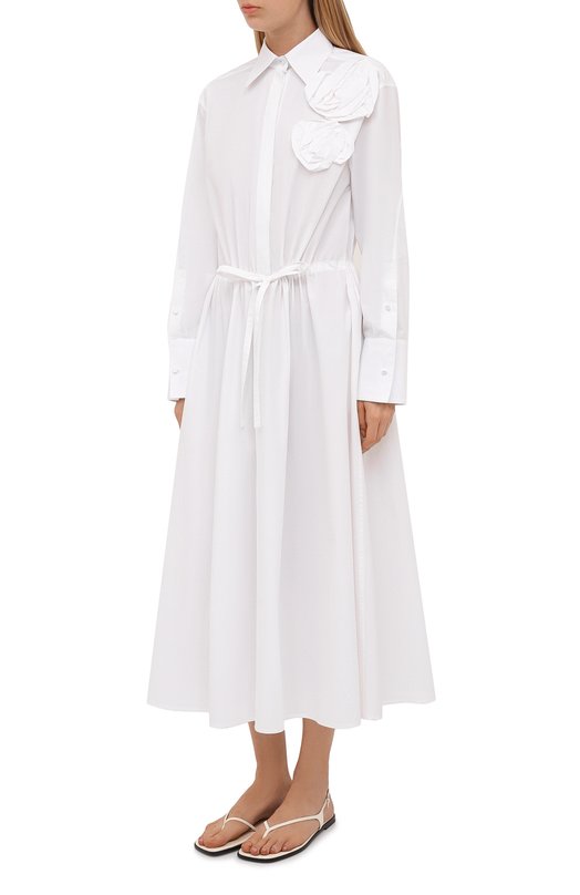 фото Хлопковое платье valentino