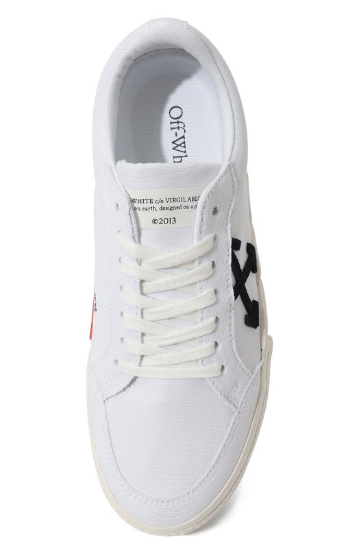 фото Текстильные кеды vulcanized off-white