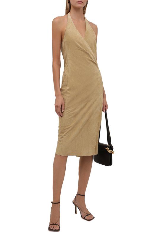 фото Замшевое платье ralph lauren