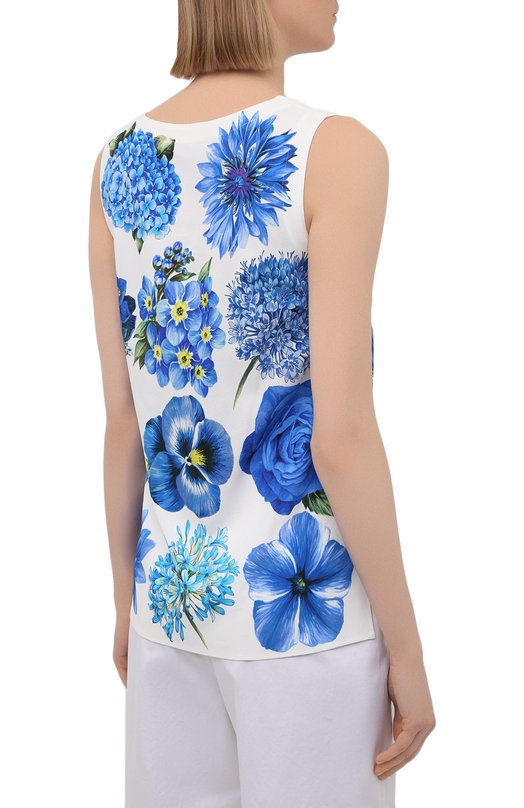 фото Топ из вискозы dolce & gabbana