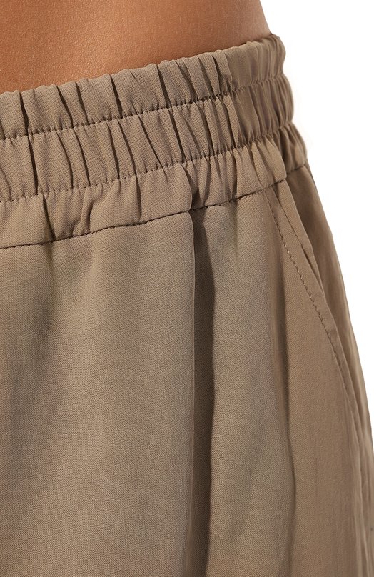 фото Хлопковые брюки brunello cucinelli