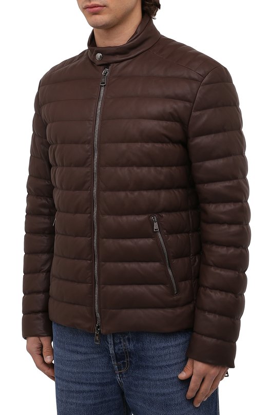 фото Кожаная куртка ralph lauren