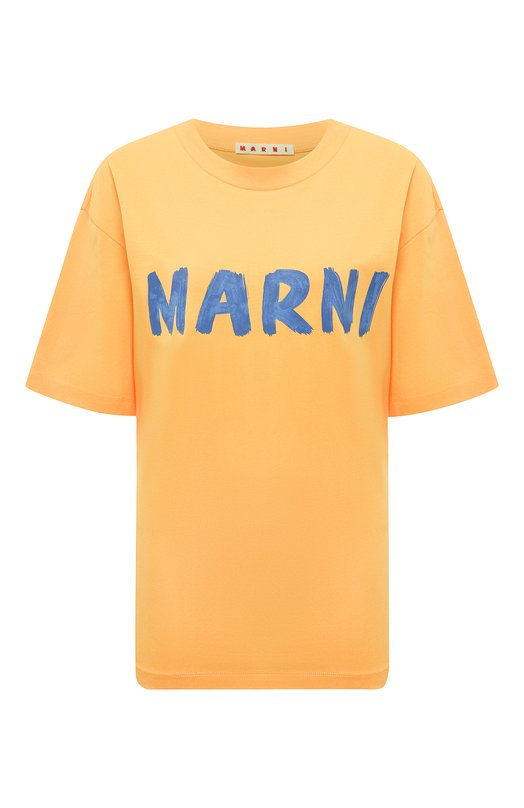 фото Хлопковая футболка marni