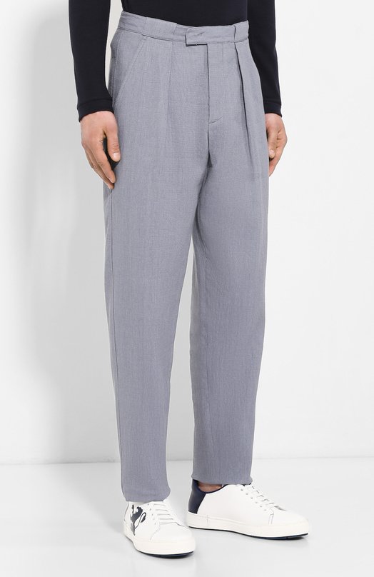 фото Льняные брюки giorgio armani