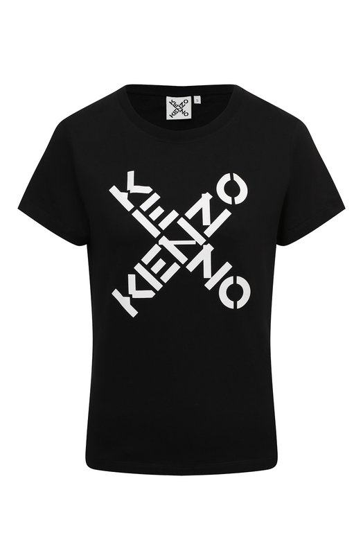 фото Хлопковая футболка kenzo sport kenzo