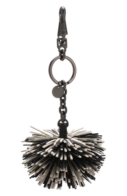 фото Брелок для ключей с кожаной подвеской bottega veneta