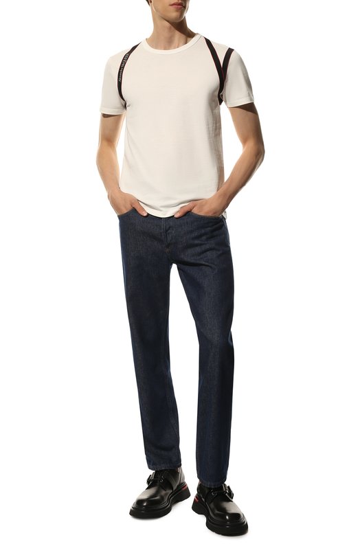 фото Хлопковая футболка alexander mcqueen