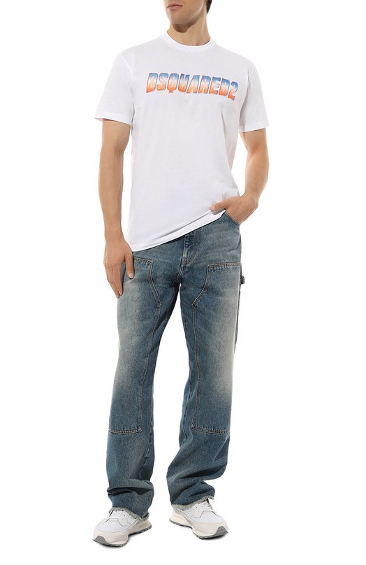 фото Хлопковая футболка dsquared2