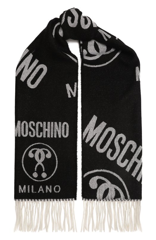 фото Шерстяной шарф moschino