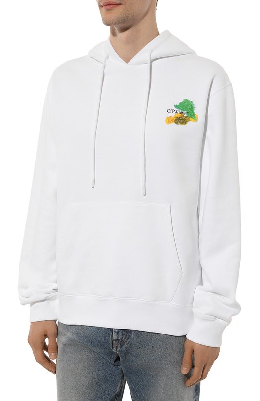 фото Хлопковое худи off-white
