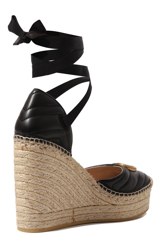 фото Кожаные босоножки gucci