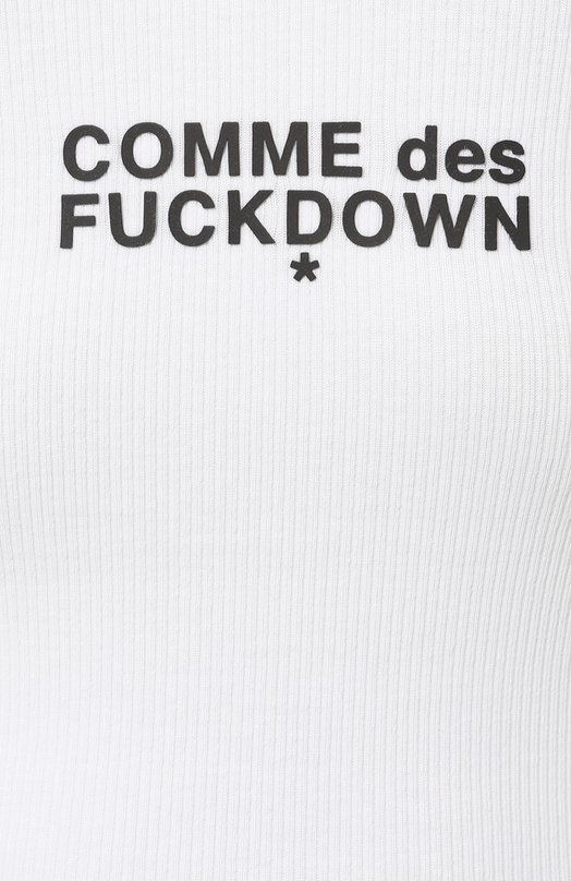 фото Хлопковое платье comme des fuckdown